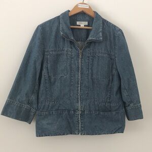 Cold Water Creek Casual Jacket Size 14